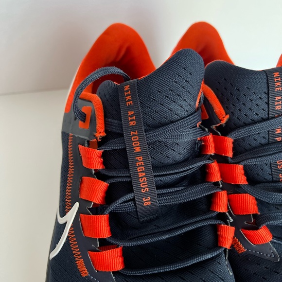 Nike zoom Pegasus 38 running shoe NFL Chicago bears men’s size 10.5 - Picture 5 of 13